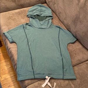 Lululemon Short Sleeved Hoodie - Like New!
